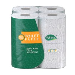 دستمال توالت هشت رول چهار لایه
